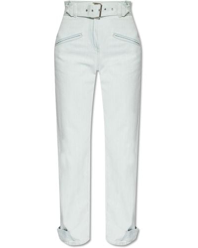 IRO 'kerat' High-waisted Jeans, - White