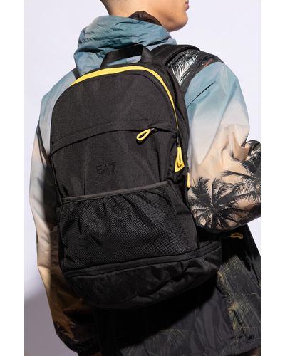 EA7 The 'Sustainability' Collection Backpack - Black
