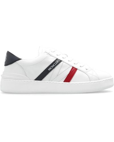 Moncler Monaco Tricolour M Trainers - White