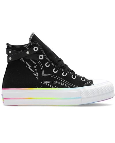 Converse Sports Shoes `a10218c`, - Black