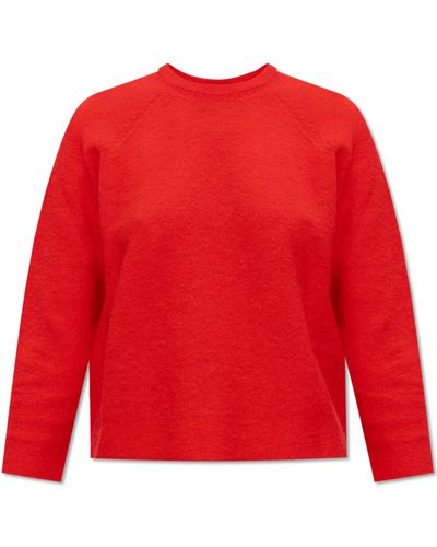 Emporio Armani Relaxed-fitting Jumper, - Red
