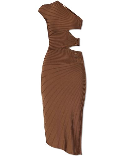 Cult Gaia 'lurenz' Dress With Cut-outs, - Brown