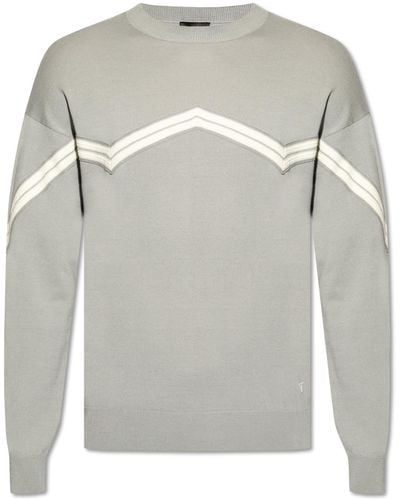 Emporio Armani Wool Jumper, - Grey