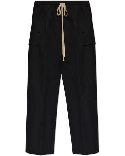 Fear Of God Trousers With Pockets, - Black