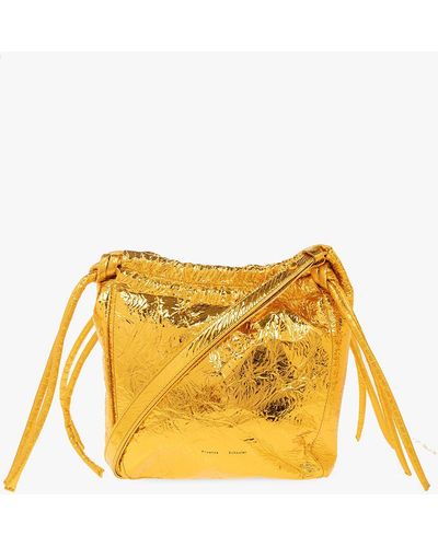 Proenza Schouler Leather Shoulder Bag - Yellow