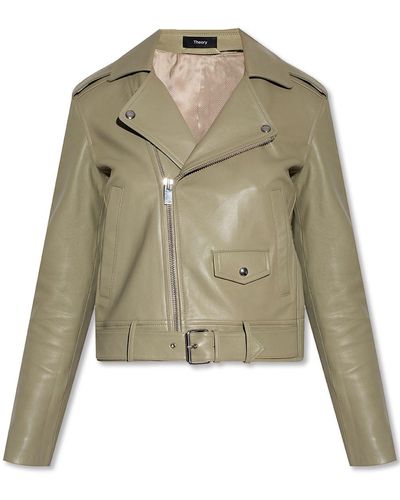 Theory Leather jackets for Women | Online Sale up to 61% off | Lyst