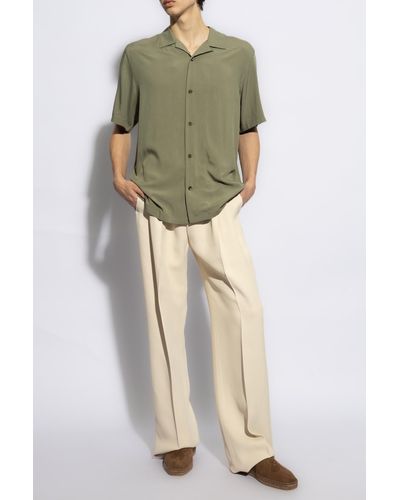 Rag & Bone Shirt With Short Sleeves, - Green