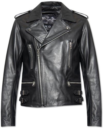 IRO ‘Erik’ Leather Jacket - Black