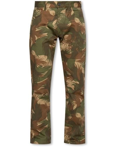 Moschino Printed Jeans - Green