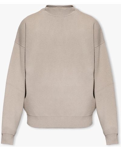 Fear Of God Sweater With Logo - Natural