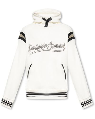 Giorgio armani hoodie womens sales