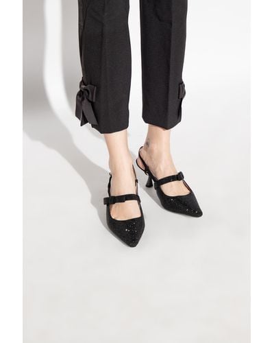 Kate Spade Embellished Court Shoes - Black