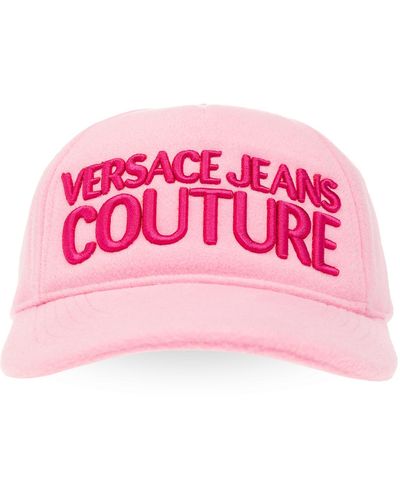 Versace Baseball Cap, - Pink