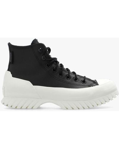 Converse Boots With Logo - Black