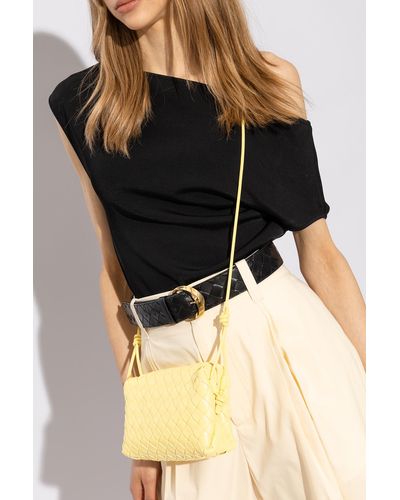 Bottega Veneta ‘Loop Mini’ Shoulder Bag - Yellow
