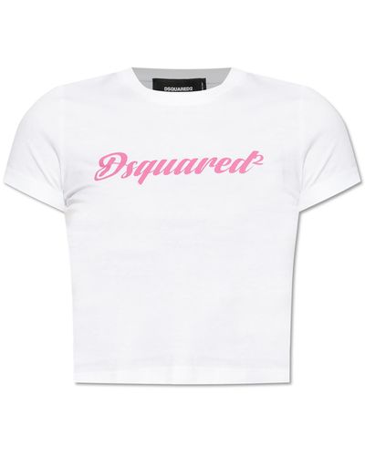 DSquared² T-shirt With Logo, - White