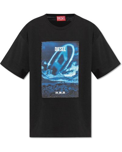 DIESEL T-shirt `t-boxt-q16`, - Black