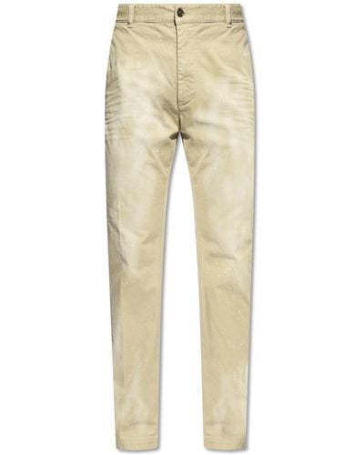 DSquared² '642' Trousers, - Natural