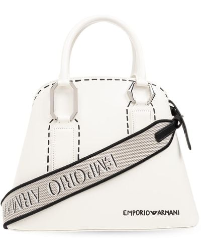 Emporio Armani Shoulder Bag - White