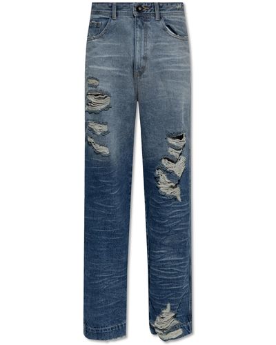 Adererror Baggy Jeans, - Blue