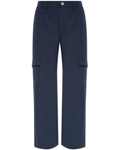 Custommade• 'pax' Relaxed-fitting Pants, - Blue