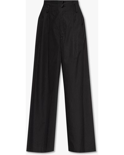 Undercover High-Waisted Trousers - Black