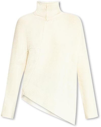 AllSaints ‘Lock’ Turtleneck Sweater - White