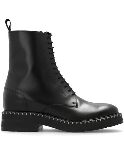 Chloé ‘Noua’ Lace-Up Boots - Black