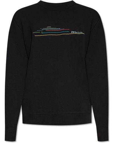 PS by Paul Smith Sweatshirt With Logo - Black