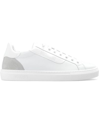 Moschino Trainers With Logo, - White