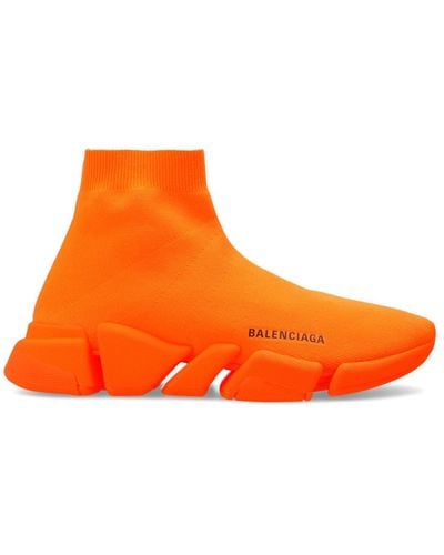Balenciaga 'speed 2.0 Lt' Sock Trainers - Orange