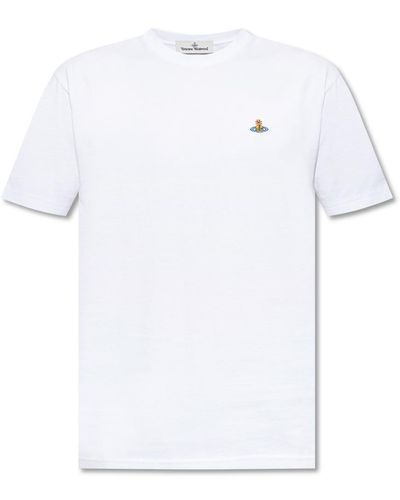 Vivienne Westwood Patched T-shirt - White
