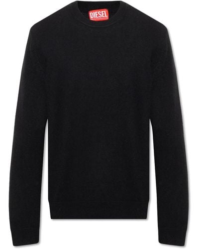 DIESEL ‘K-Vromo’ Sweater - Black