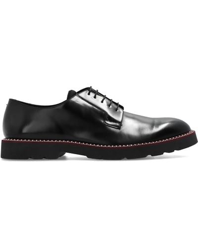 Paul Smith 'ras' Leather Shoes, - Black