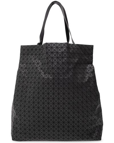 Bao Bao Issey Miyake Shopper Bag With Geometrical Pattern - Black