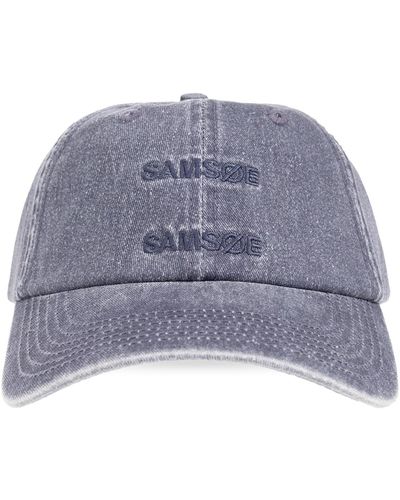 Samsøe & Samsøe Baseball Cap - Blue