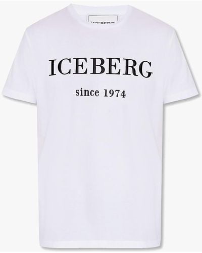 Iceberg T-Shirt With Logo, ' - White