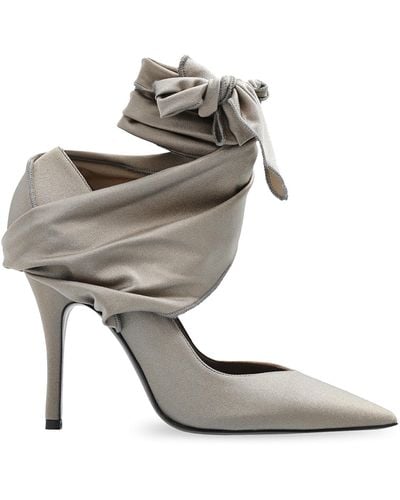 The Attico ‘Vania’ Court Shoes - Grey