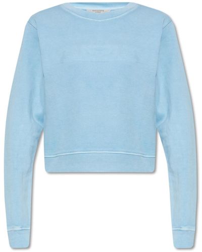 AllSaints 'tessa' Cotton Sweatshirt - Blue