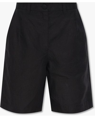 AllSaints ‘Petra’ High-Waisted Shorts - Black