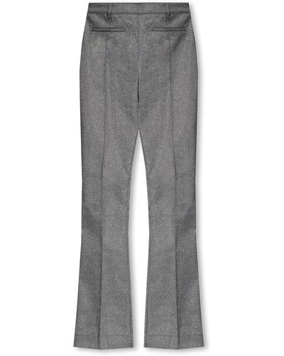 Gestuz ‘Yairagz’ Pants With Shiny Finish - Grey