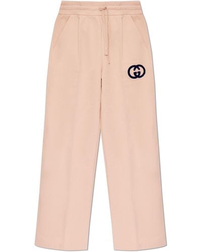 Gucci Joggers With Logo, - White