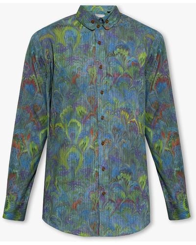 Vivienne Westwood Shirt With Logo - Green