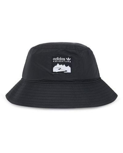 adidas Originals Bucket Hat With Logo - Black