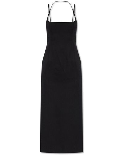 The Attico Slip Dress - Black
