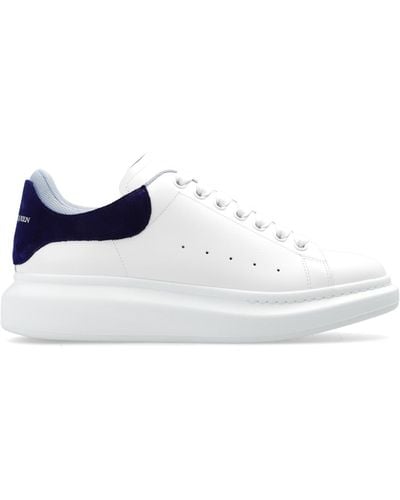 Alexander mcqueen sales mens white trainers