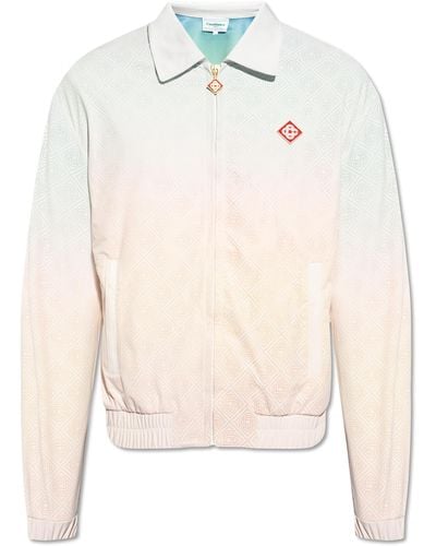 Casablancabrand Jacket With Logo, - White