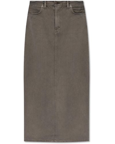 Acne Studios Denim Skirt - Grey