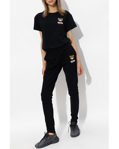 Moschino Sweatpants With Logo, ' - Black