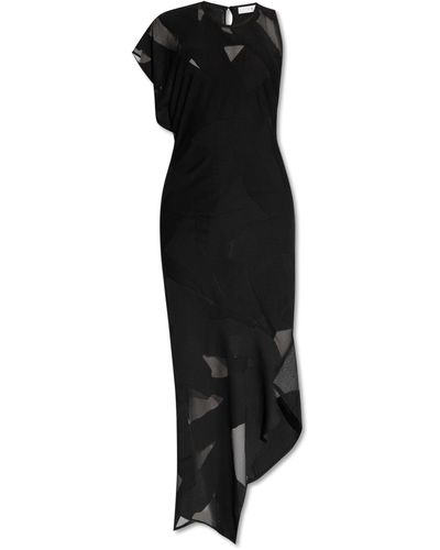 IRO 'shanon' Asymmetrical Dress, - Black